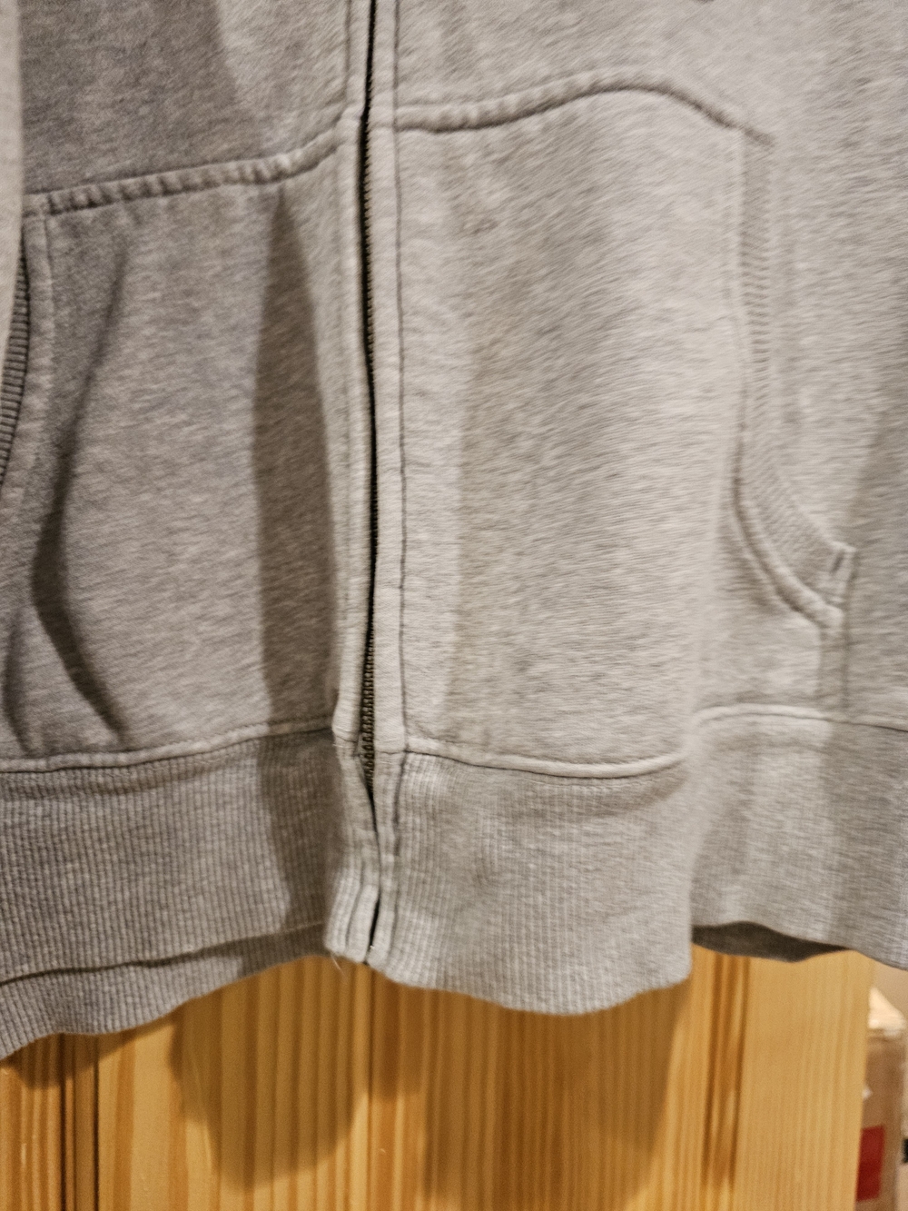 Harley-Davidson 2X 2W Hoodie Zip Up Grey Pink Plus Womens Motorcyles *Hole* - Picture 7 of 16